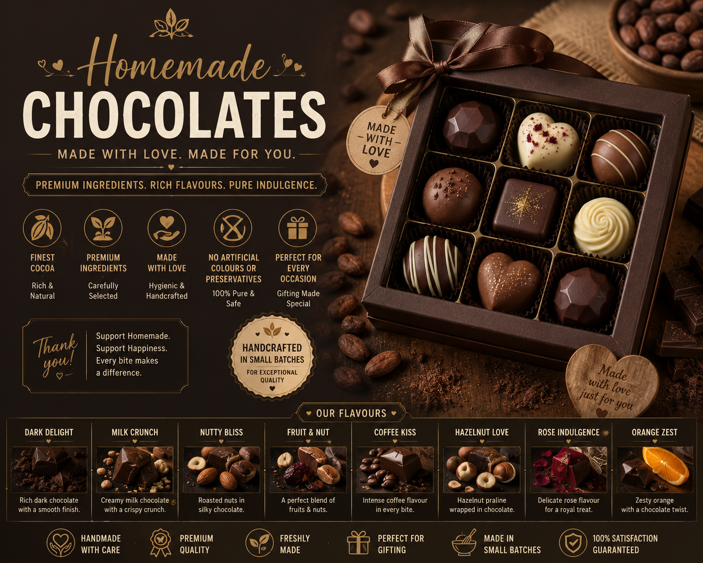 Homemade Chocolates